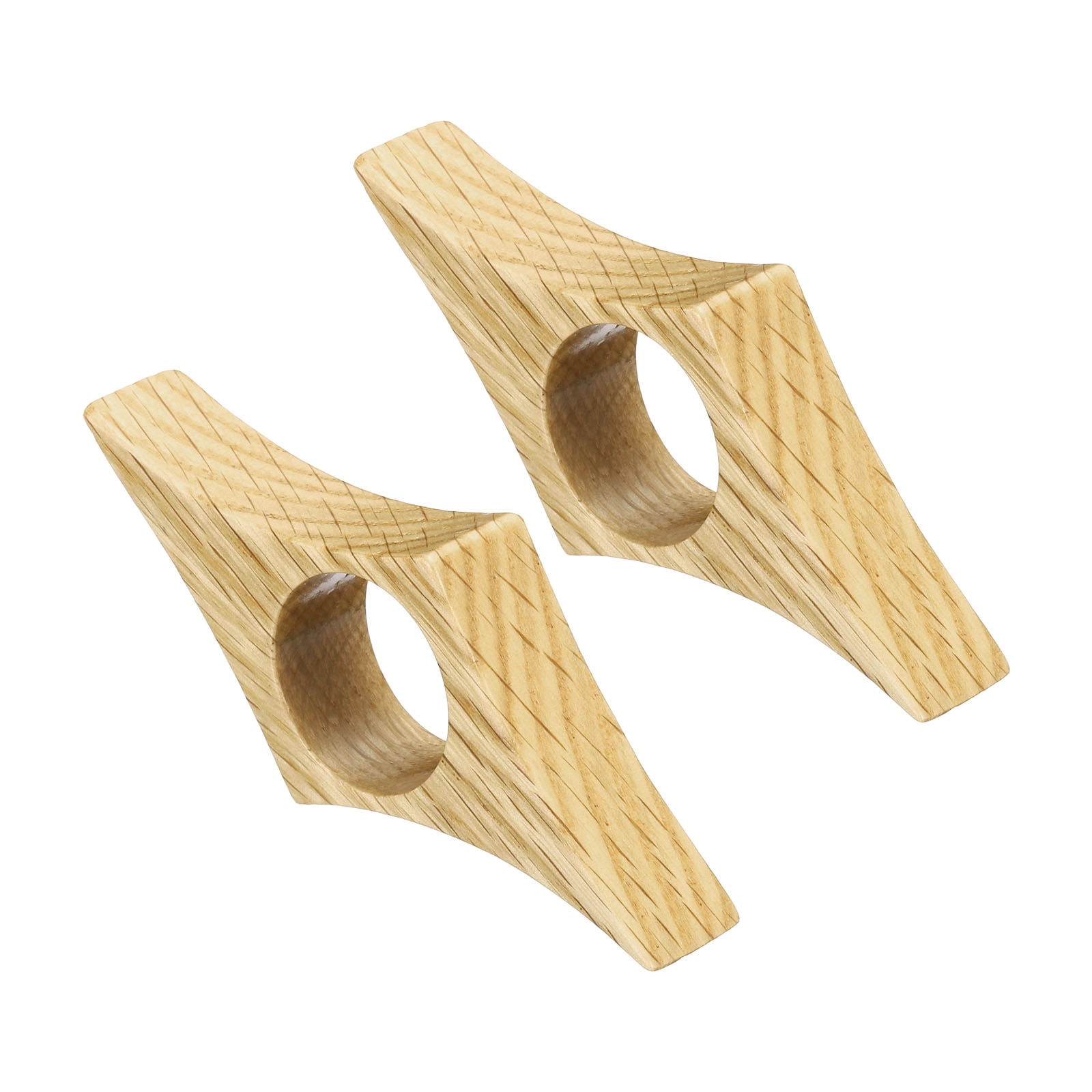 Uxcell 1" Thumb Book Page Holder Handmade Oak Bookmark Book Opener Page