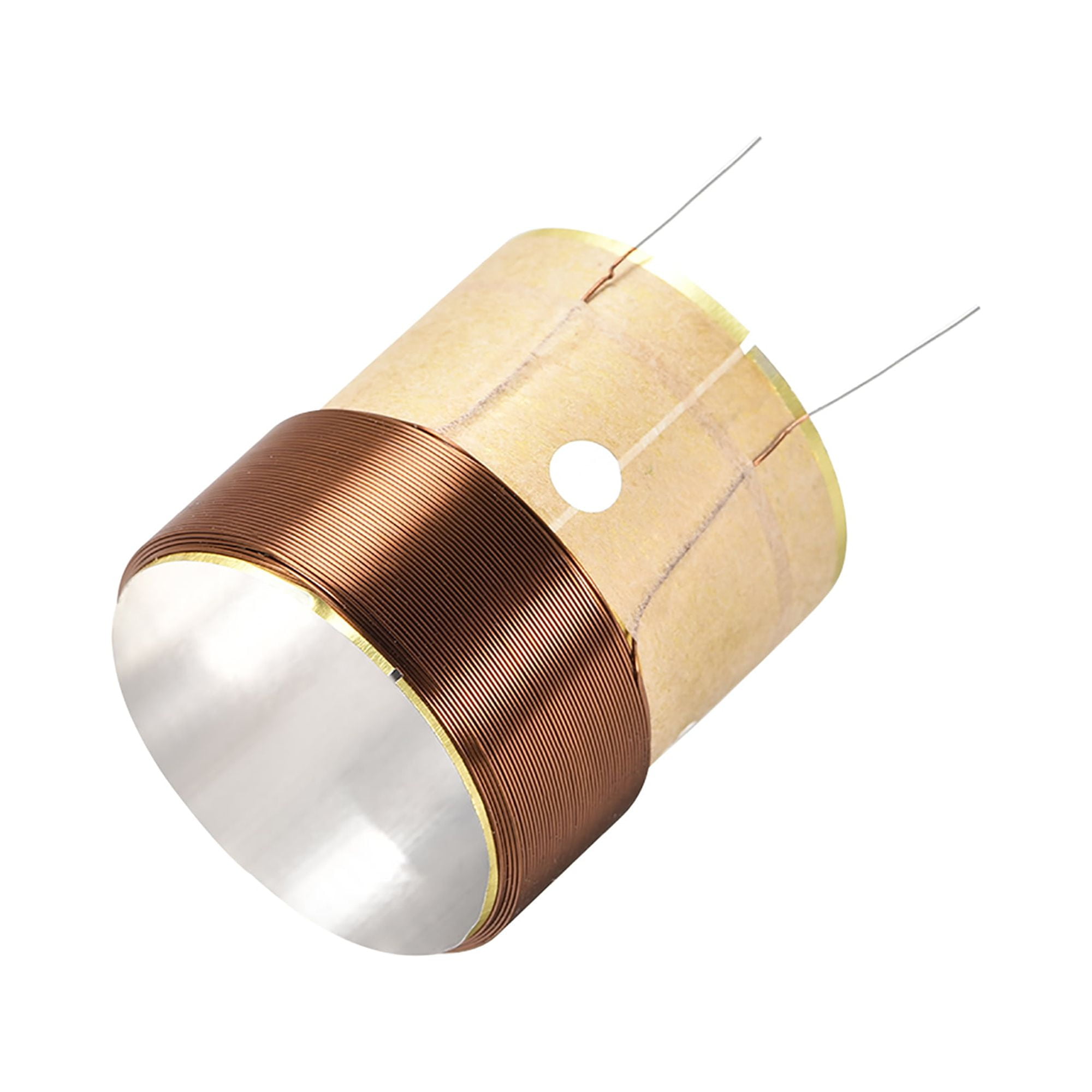 Uxcell  1" Woofer Voice Coil 4 Layers Round Copper Wire Bass Speaker Audio Replace Parts