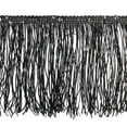 thumbnail image 1 of Uxcell 1 Yard of 4" Black Sequin Fringe Trim DIY Tassel Trim, (2.95 ft/0.9m), 1 of 6