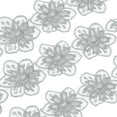 thumbnail image 1 of Uxcell 1 Yards Flower Trim Ribbon, 3 Pack Floral Lace Ribbon Pearl Edging Decorating Embroidered Trim Style 1, Grey, 1 of 6