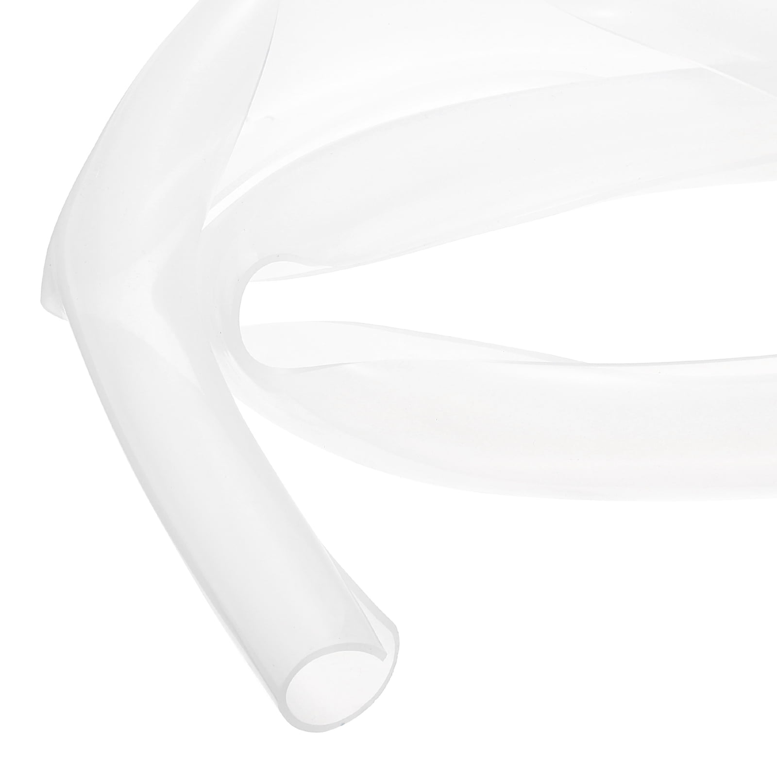 Uxcell 1 m Silicone Cable Sleeve Tubing, 25mm Clear Silicone Tube Cord ...