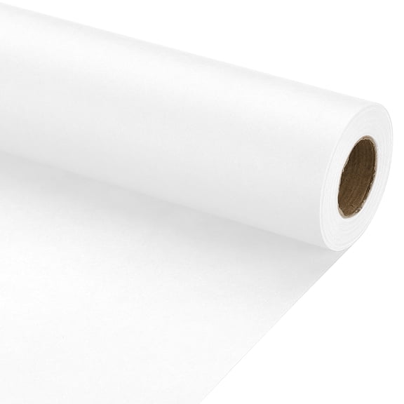Uxcell 1 pack Wrapping Paper, Craft Paper Packing Paper 20" x 450"(37') White