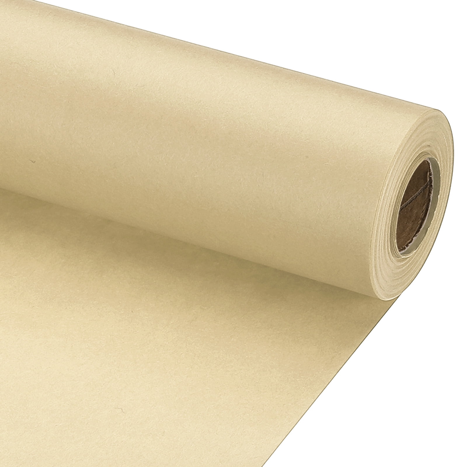 Uxcell 1 pack Wrapping Paper, Craft Paper Packing Paper 20" x 600"(49') Brown