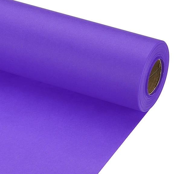 Uxcell 1 pack Wrapping Paper, Craft Paper Packing Paper 20" x 600"(49') Violet Blue