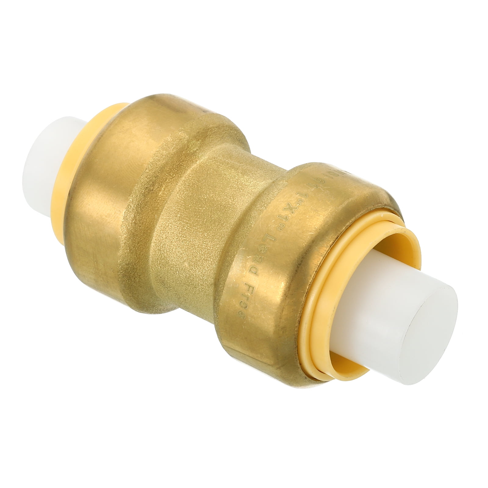 Uxcell 1 x 1 Inch Brass Female Adapter, PushtoConnect Plumbing
