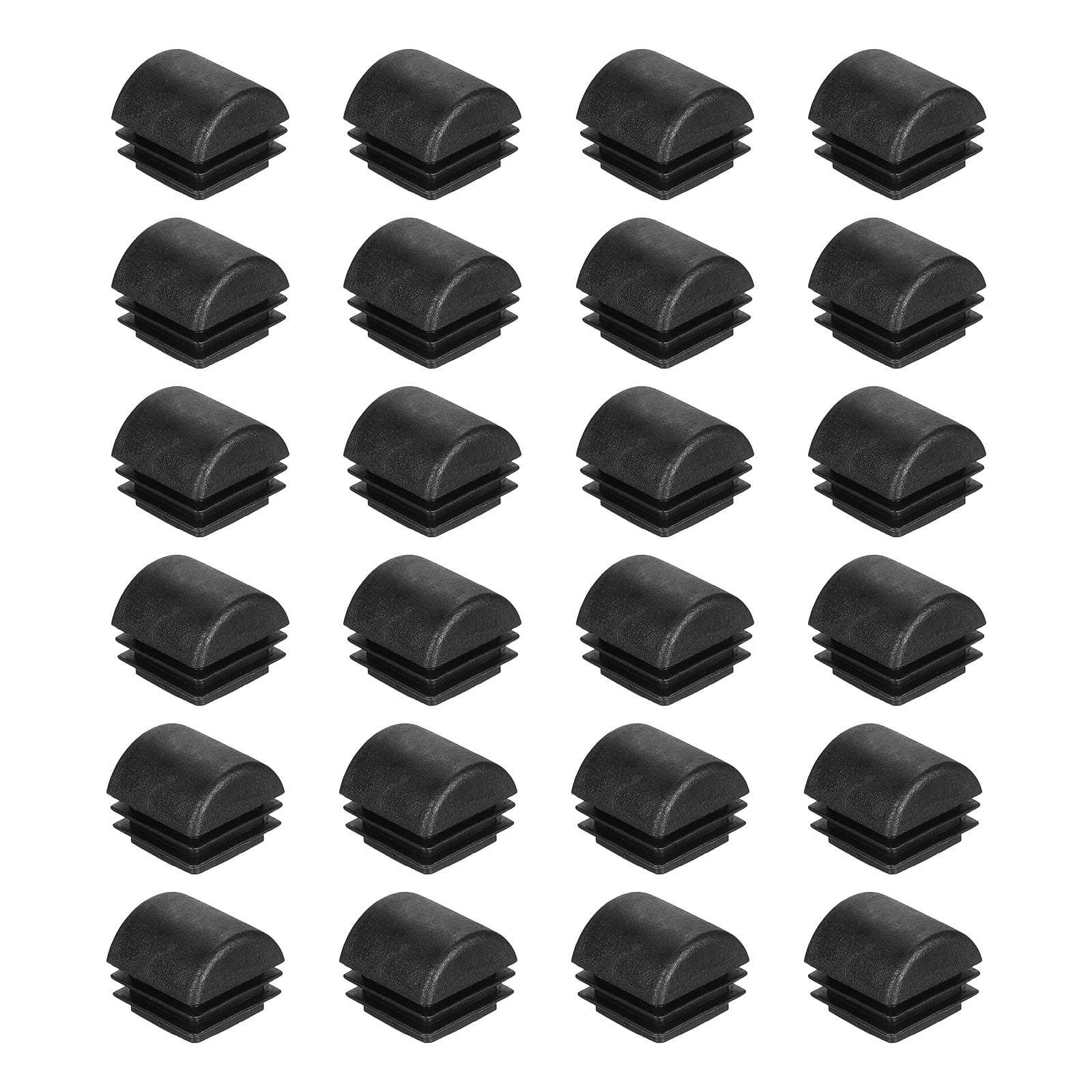 Plug In Cap Uxcell Plastic Plug, Pipe Tubing End Cap Plastic Plug Cap Insert 1 x 1 ...
