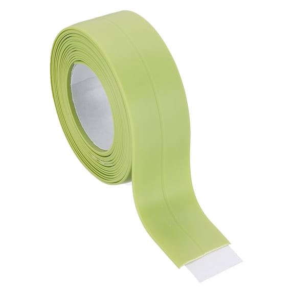 Uxcell Caulk Tape, Self Adhesive Caulking Tape Waterproof Edge Protectors for Bathroom Accessories Green 6.6 ft