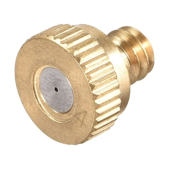 Uxcell 10/24 UNC 0.4mm Orifice Dia Brass Misting Nozzle