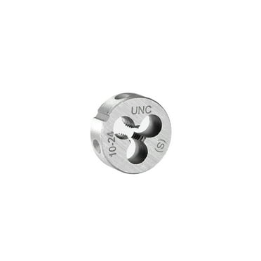 Uxcell 10#-24 UNC Alloy Steel Machine Thread Round Threading Dies