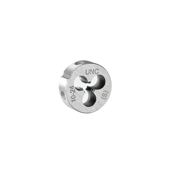 Uxcell 10#-24 UNC Alloy Steel Machine Thread Round Threading Dies