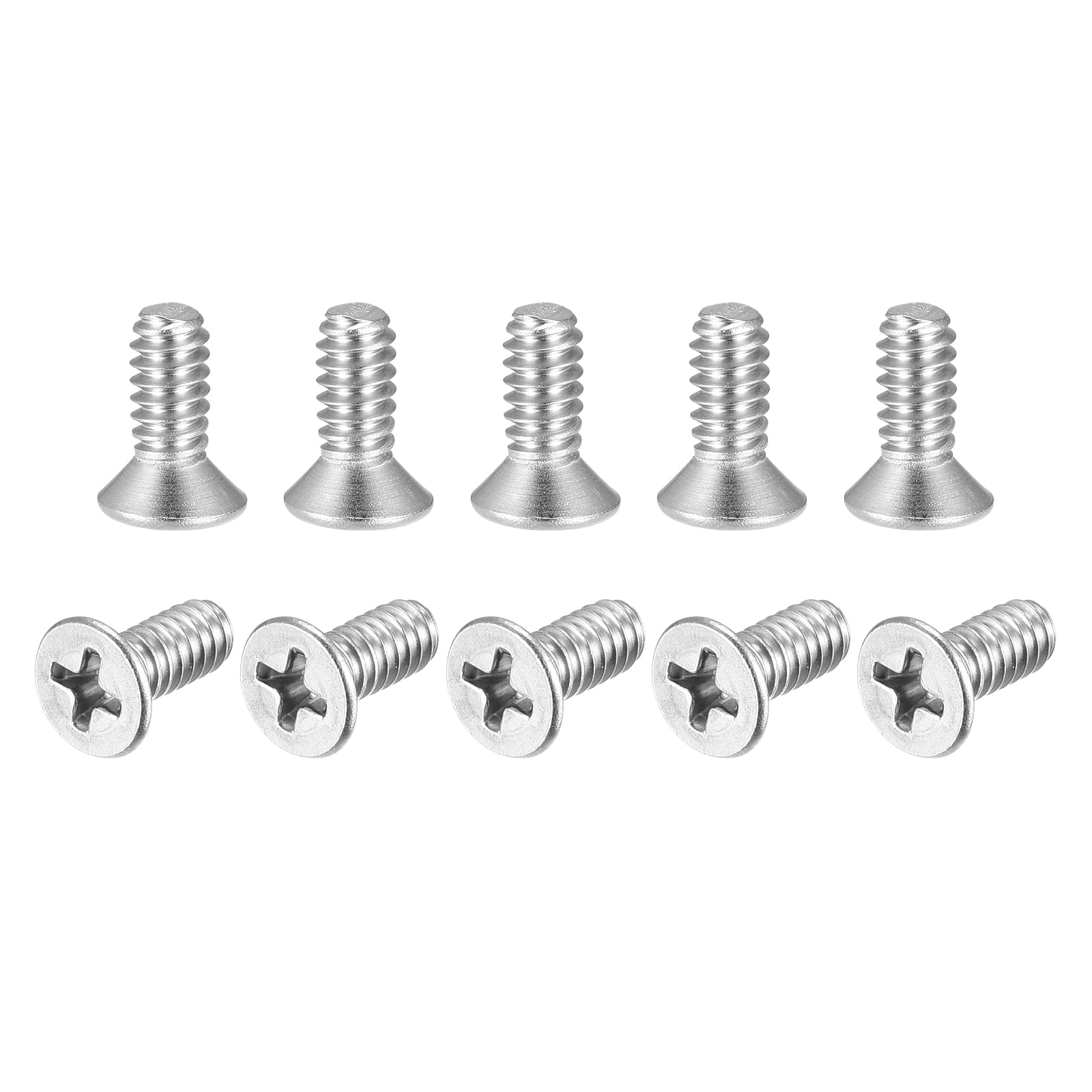 Acciaio Inox 25 Viti A Testa Fillister #10-24 X 1/2" In Acciaio Inox 18-8 | Per Macchinari | Nuove Viti Testa Fillister - Foto 11