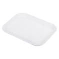 thumbnail image 1 of Uxcell 10.2x7.7" Fast Food Tray, Plastic Serving Tray Reusable Multi-Purpose Rectangle Tray White, 1 of 5