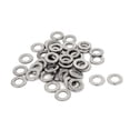 thumbnail image 1 of Uxcell #10 304 Stainless Steel Flat Washer Plain Spacer for Screws Bolts (50-pack), 1 of 3