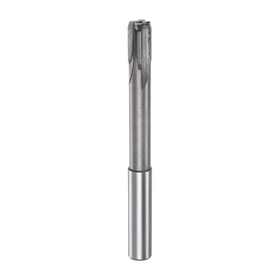 Uxcell 10.8mm H7 C1/K30 Tungsten Carbide Tip Straight Flutes Lathe Machine Chucking Reamer