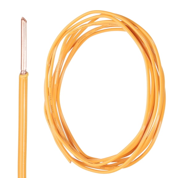 Uxcell 10 Feet Electrical Wire Insulated Solid Copper 14 AWG Hook Up Wire Cable THHN