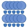 thumbnail image 1 of Uxcell 10" Foldable Flying Disc Folding Pocket Flying Disc Bulk Set Dark Blue 10 Pack, 1 of 6