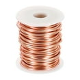thumbnail image 1 of Uxcell 10 Gauge Aluminum Craft Wire 2.5mm 65.5ft Flexible Bendable Anodized Metal Jewelry Sculpting Wire for Jewelry Making Modelling Craft DIY, Rose Gold, 1 of 7