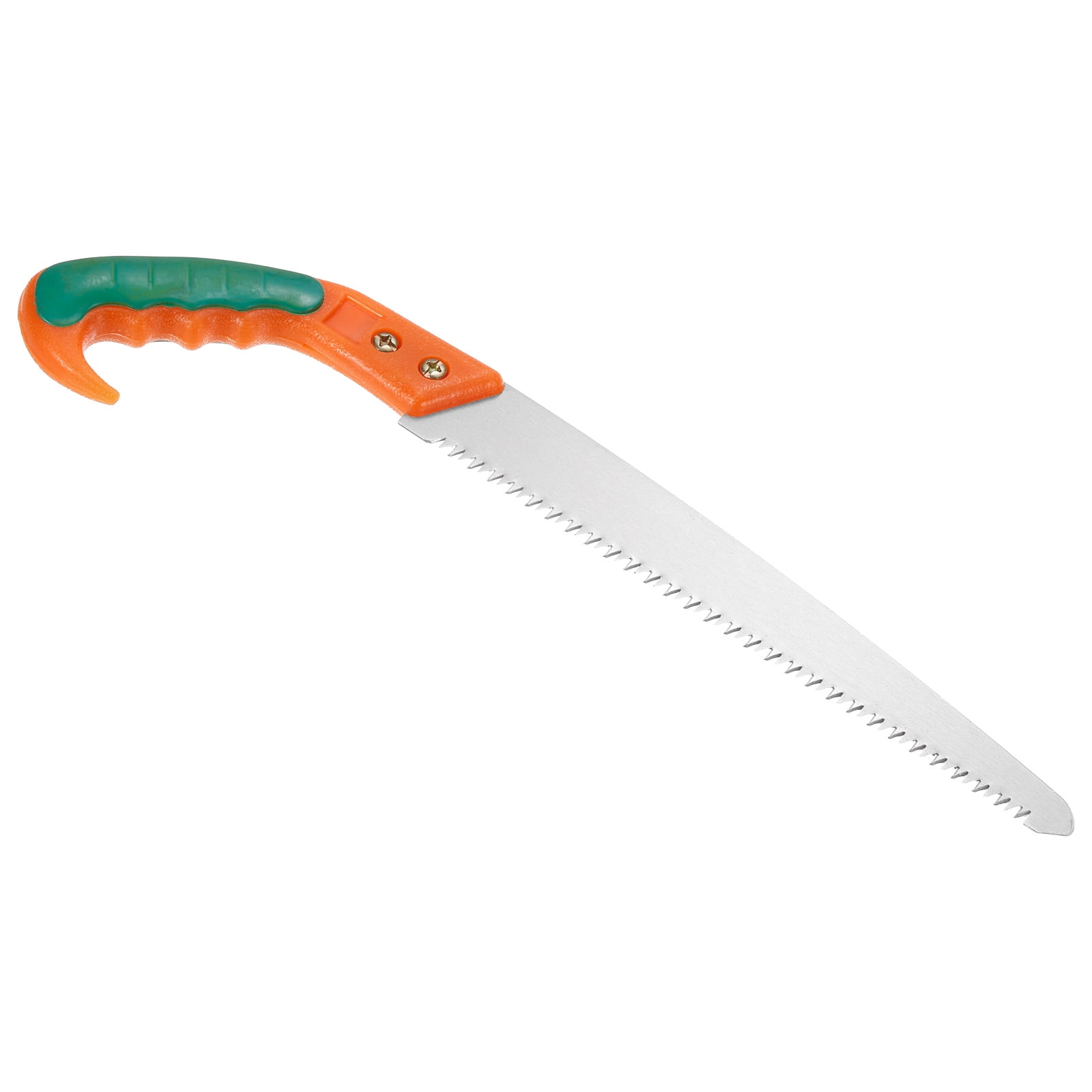 Uxcell 10" Hand Pruning Saw,Straight Blade Plastic Handle Triple Edge