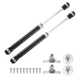thumbnail image 1 of Uxcell 10 Inch 150N/33lb Gas Shock Strut Lift Support, (Black, Set of 6), 1 of 7
