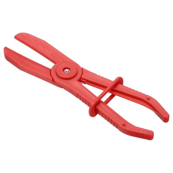 Uxcell 10 Inch Hose Pinch Pliers, Plastic Hose Locking Pliers Multi-Functional Nylon Clamp Tools for Repairing Coolant Fuel Systems Automotive Repairs, Red