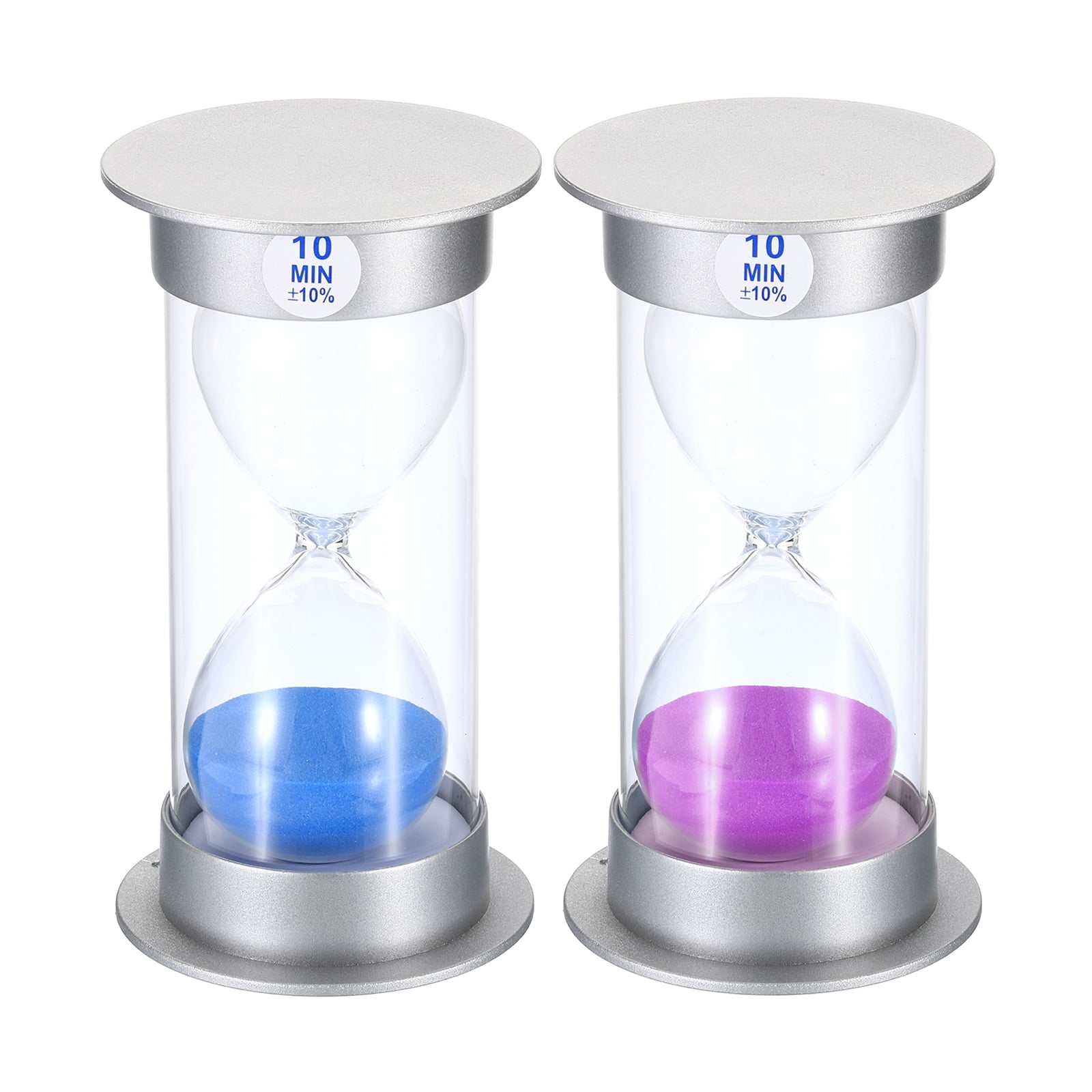 Uxcell 10 Minute Sand Timer, Sandy Clock, Count Down Sand Glass, Blue ...