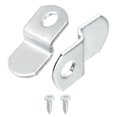 thumbnail image 1 of Uxcell Canvas Clips, Picture Framing Mirror Clips Z Shape Canvas Painting Mounting Clips with Mounting Hole with Screws 1/8" Offset 10, 1 of 5