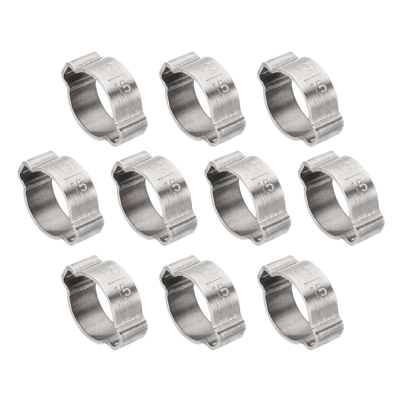 3/4 In - 29/32 In Clamping Dia, Zinc Plated Steel, Ear Clamp - 820N30