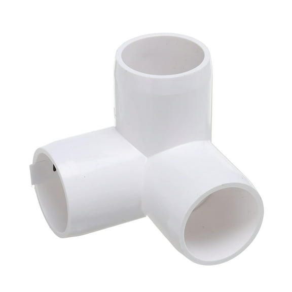Uxcell 10 Pack 3/4" SCH40 Elbow Pipe Fitting, 3-Way Elbow Corner Side Outlet Tee Fitting, Furniture Grade Pipe Connectors for DIY Project, Pond Protection, Socket x Socket