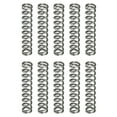 thumbnail image 1 of Uxcell 10 Pack Compression Spring, 6mm OD, 1mm Wire Size, 30mm Free Length, Spring Steel Construction Extended Mechanical Compression Springs for Shop and Home Repairs, Silver Tone, 1 of 6