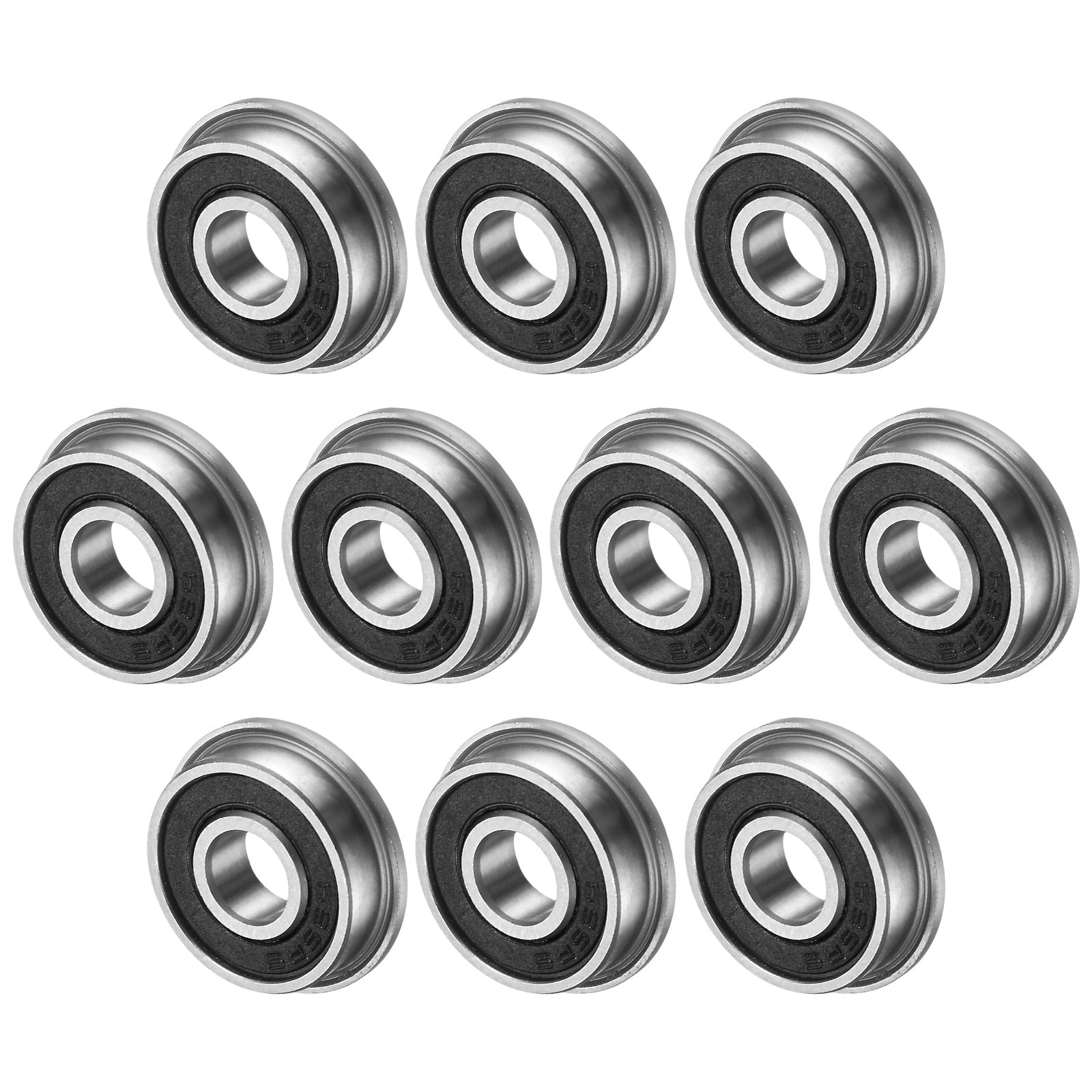 Produktbild von XiKe 10 Kugellager 695-2RS – 5x13x4 Mm, Doppelt Gedichtet, Aus Chromstahl, Für 3D-Drucker, Spielzeug, Vorhänge, Instrumente & Elektrowerkzeuge