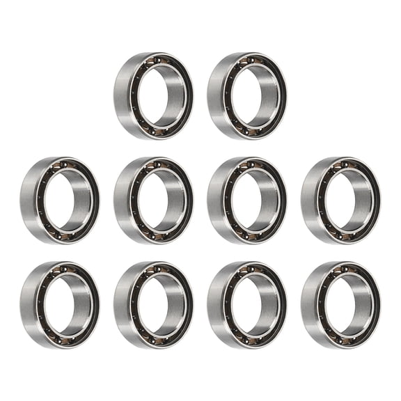 Uxcell 10 Pack Fingertip Spinner Bearings, 8.1x11.9x3.5mm Finger Spin Bearings Fingertip Bearing for Fidget Toys, Skateboards, Yo-Yo, Nail Art Accessories