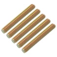 thumbnail image 1 of Uxcell 10 Pack Fully Threaded Rod, M8-1.25x60mm Carbon Steel Long Thread Screw, 1 of 6