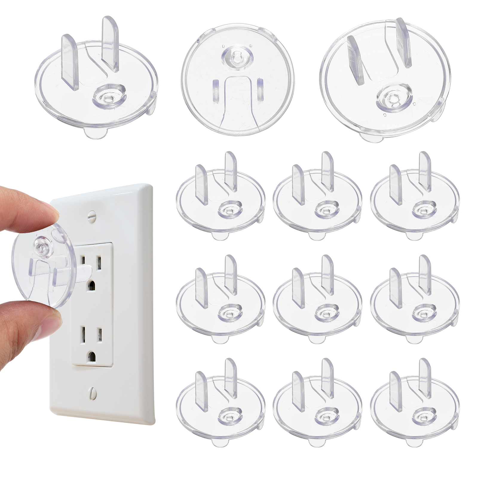Electrical Plug Jacket Uxcell 10 Pack Outlet Covers Proofing, Electrical Safety Plug Covers ...