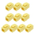 Uxcell 10 Pack RJ45 Coupler, Female to Female Cat6 Coupler