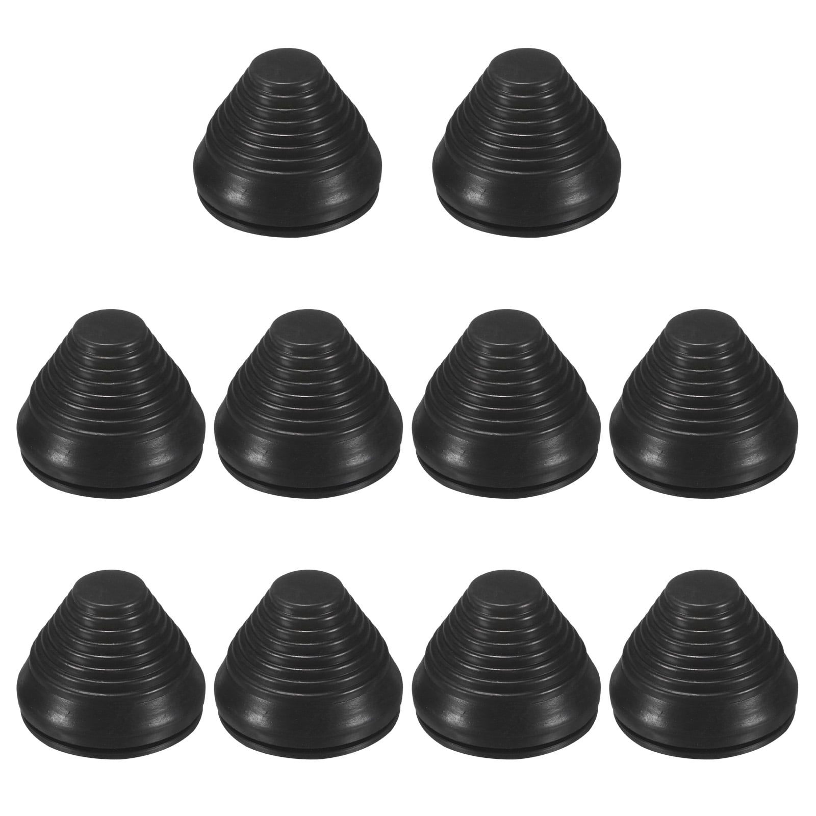 Uxcell 10-Pack Rubber Grommets for Wiring 68mm Tower Shaped Grommet
