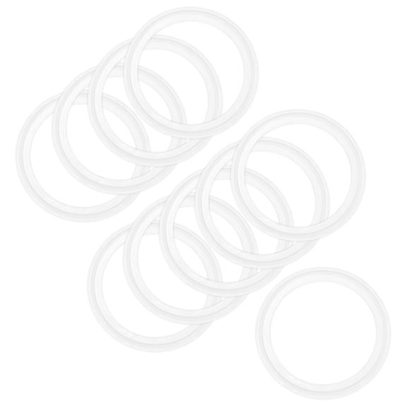 Uxcell 10-Pack Silicone O-Rings Gasket, Φ76 91mm OD O-Rings Seal Gasket for Compressor Valves Pipe Repair