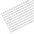 thumbnail image 1 of Uxcell 10-Pack Square Plastic Bars Rods, 1mm x 250mm ABS Model Building Rods for DIY Craft Sticks/Sand Table Model, Easy to Cut and Paint[White], 1 of 6