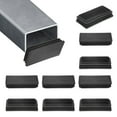 thumbnail image 1 of Uxcell 10-Pack Tubing End Caps, 4 x 2 Inch Plastic Rectangle Hole Plugs Inserts for Chair Leg/Bar Stool, 1 of 7