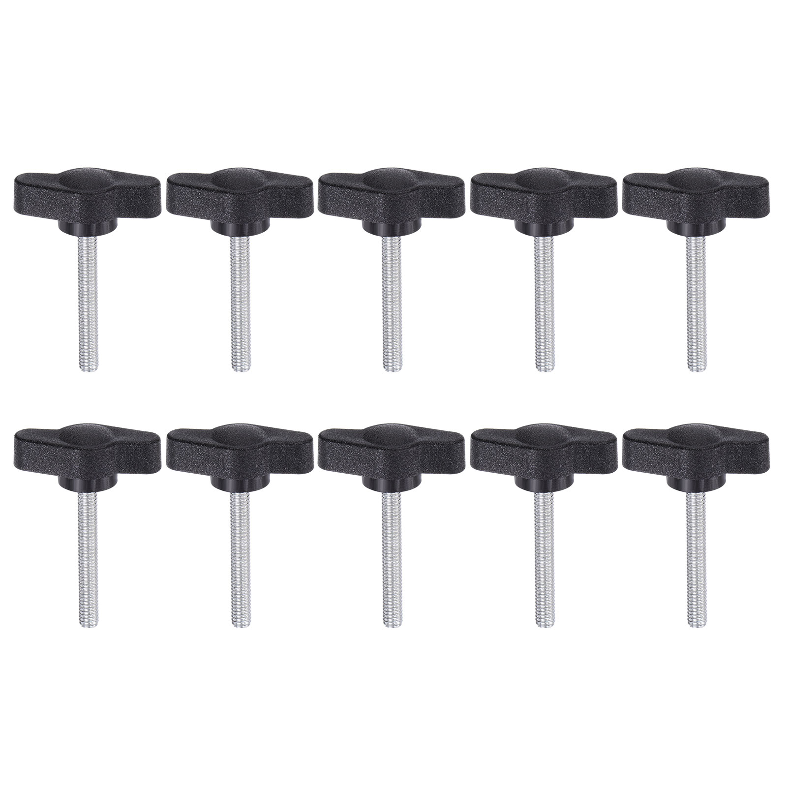 Uxcell M4 X 30mm Nylon Thumb Screws - 5 Pack, Spade Head For RC Models