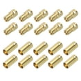 thumbnail image 1 of Uxcell 10 Pairs Banana Plugs Connector 6.5mm Male Female Banana Plugs for Speaker Wire RC Battery, 1 of 6