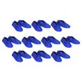 thumbnail image 1 of Uxcell 10 Pairs Shoe & Boot Covers, Reusable Cotton Non-Slip Shoe Covers for Indoors, Blue, 1 of 6