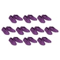 thumbnail image 1 of Uxcell 10 Pairs Shoe & Boot Covers, Reusable Cotton Non-Slip Shoe Covers for Indoors, Purple, 1 of 6