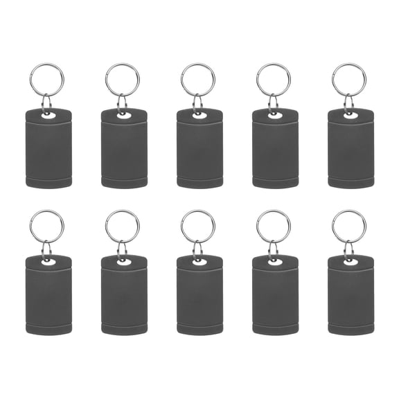 Uxcell 10 Pcs 13.56MHz UID Rectangle Writable Rewritable Smart Key Fob for Access, Gray