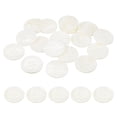 thumbnail image 1 of Uxcell 10 Pcs 23mm Mother of Pearl Buttons, 4 Holes MOP Natural Pearl Shell Buttons for Sewing Clothes Coat Suits Shirt DIY Craft Decoration, White, 1 of 6