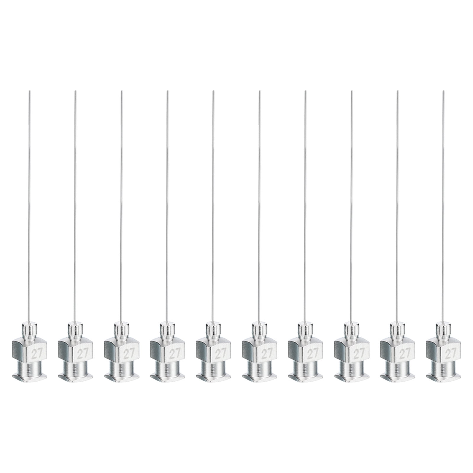 PATIKIL Stumpfe Dosierkanülen 27G, 38 Mm, Luer-Lock – 25 Stück Für Kleber, Öl & Tinte