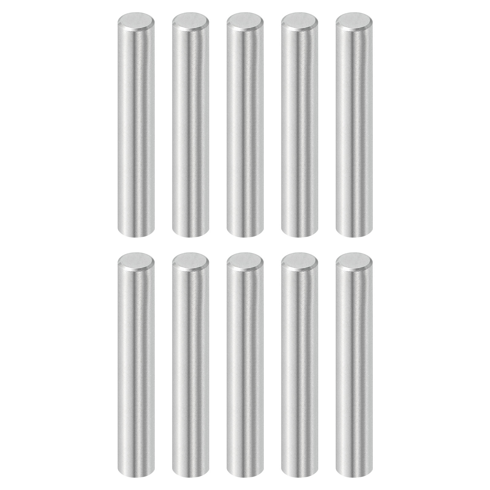 Rod Pin Set Uxcell 10 Pcs 6 mm x 35 mm Dowel Pins, 316L Stainless Steel Cylindrical ...