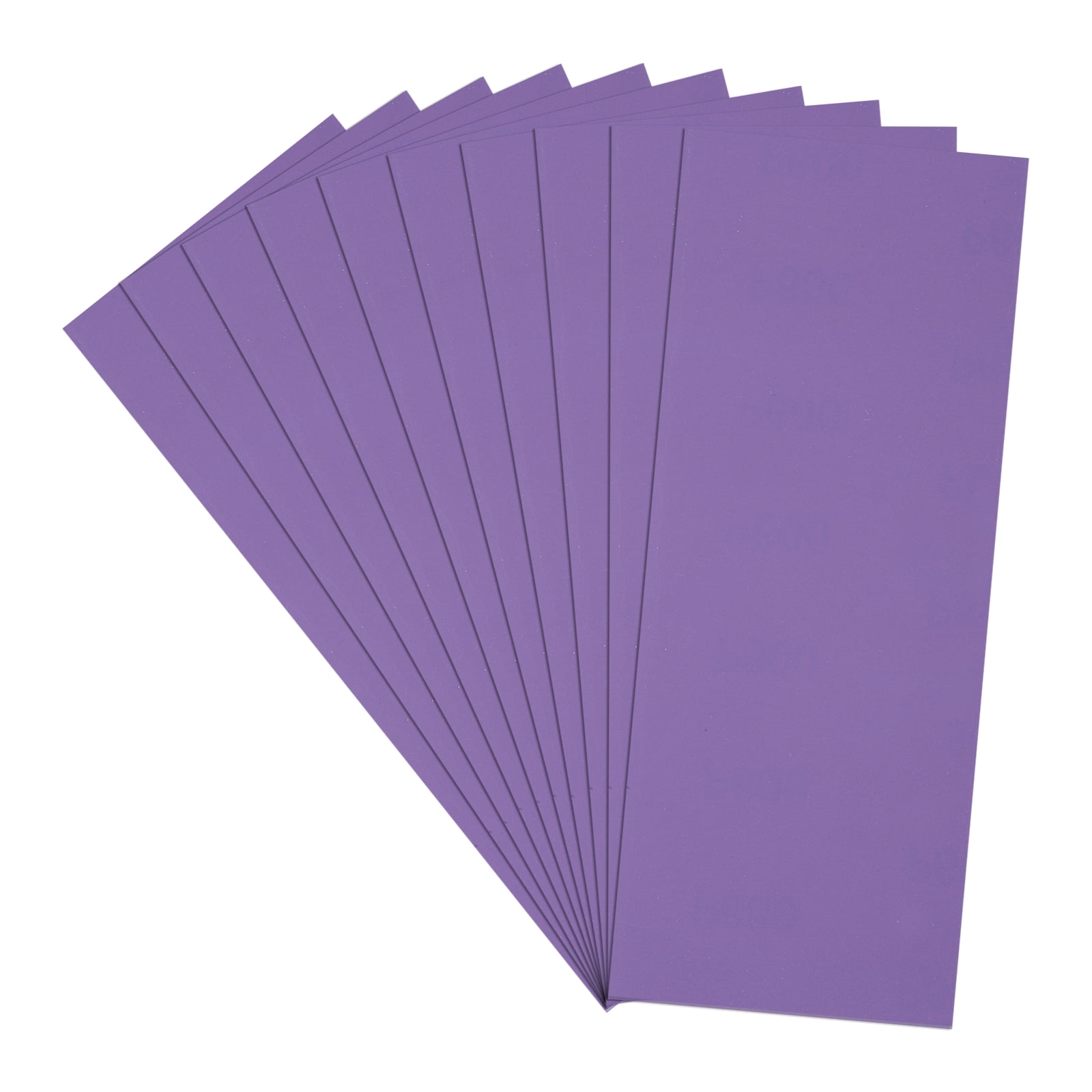 Uxcell 10 Pcs 600 Grit Sandpaper, 3.6 x 9 Inch Sand Paper Alumina ...