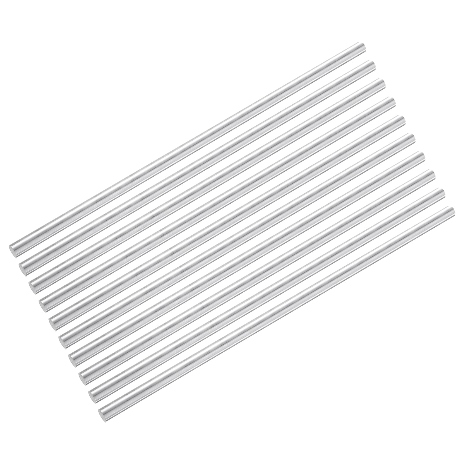 Uxcell 10 Pcs Aluminum Rods,3/8