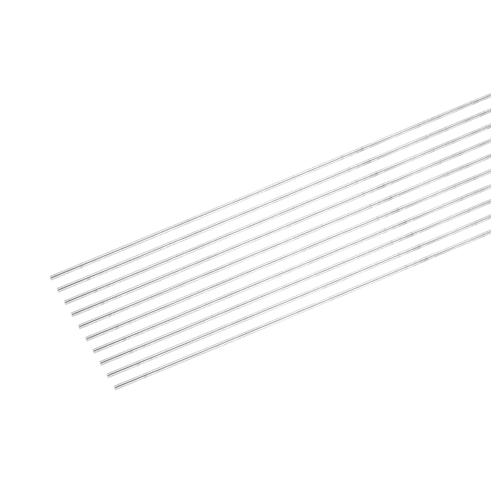 Uxcell 11 Pcs Aluminum Round Rod 5mm X 355mm 6061 Aluminum Bar Solid Stick Metal Lathe Bar Stock For Diy Craft Model Car Silver Tone - View #7