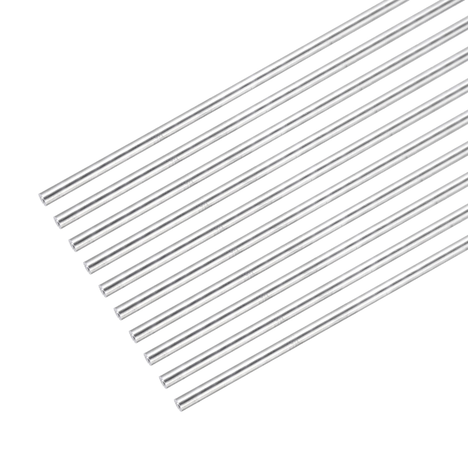 Uxcell 11 Pcs Aluminum Round Rod 5mm X 355mm 6061 Aluminum Bar Solid Stick Metal Lathe Bar Stock For Diy Craft Model Car Silver Tone - View #9